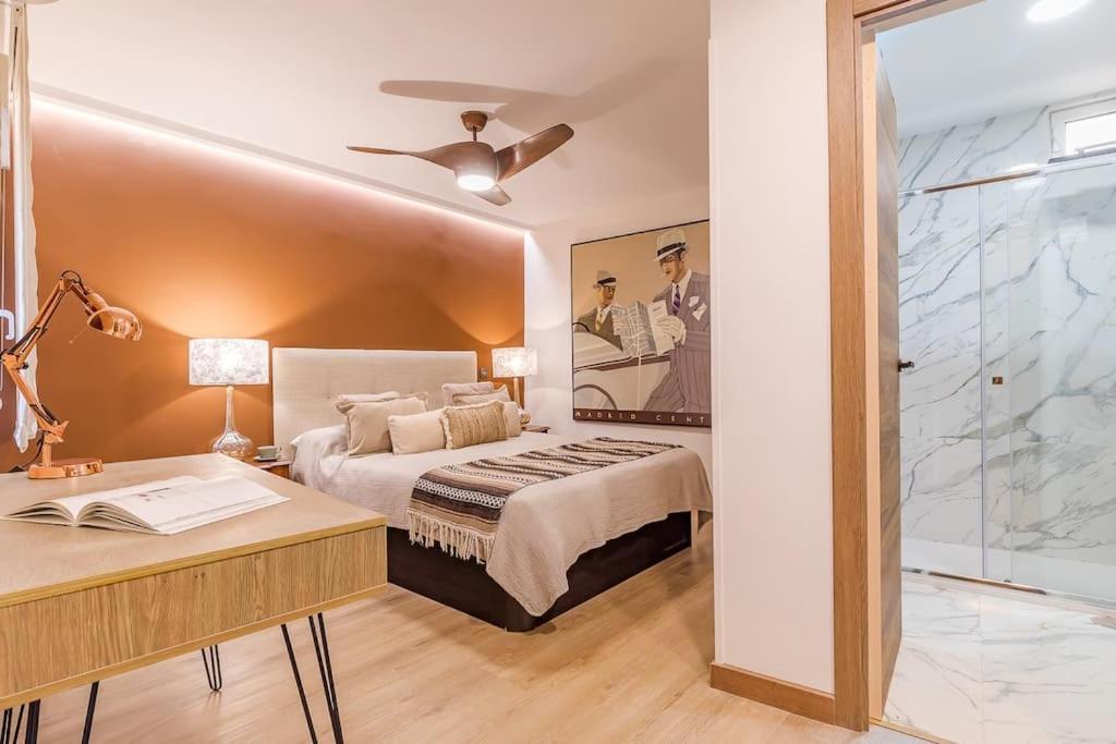 Apartamento Reformado Y Tranquilo Junto A Gran Via มาดริด ภายนอก รูปภาพ
